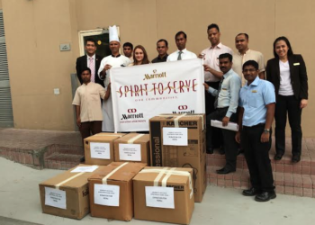 Marriott hotels raise AED 217,555 for Nepal earthquake victims