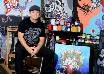 Australian artist donates work to Sheraton AD for UNICEF