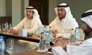 HE Faisal Al Nuaimi, GM of ATDD heads the meeting