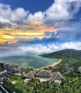 View of the resort from the Monkey Mountains