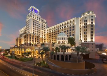 Kempinski Hotel Mall of the Emirates Evening Exterior