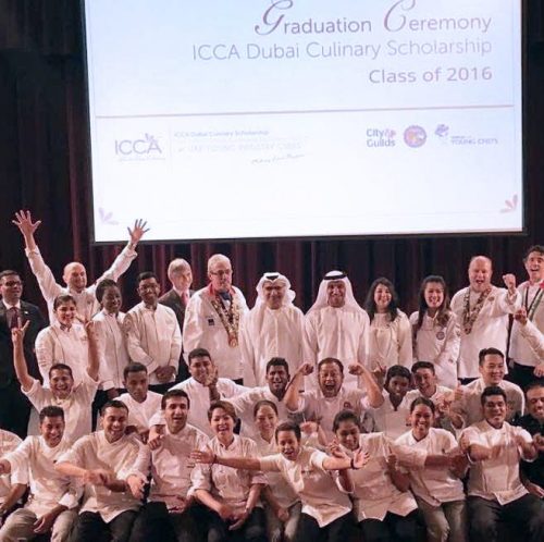 The graduates - ICCA Dubai Culinary Scholarship Programme