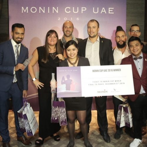 Monin Cup UAE winner Maria Essay Janina Sinay of Bahri Bar