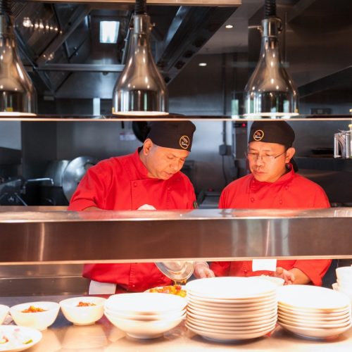 The Noodle House kitchen