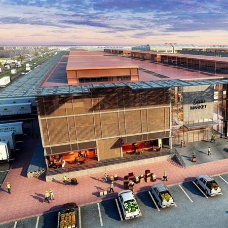 A rendering of Dubai Food Park