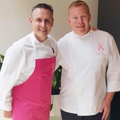 The Pink Brigade has raised nearly AED200,000 to date through sale of personalised chef jackets and pink aprons supplied by A. Ronai