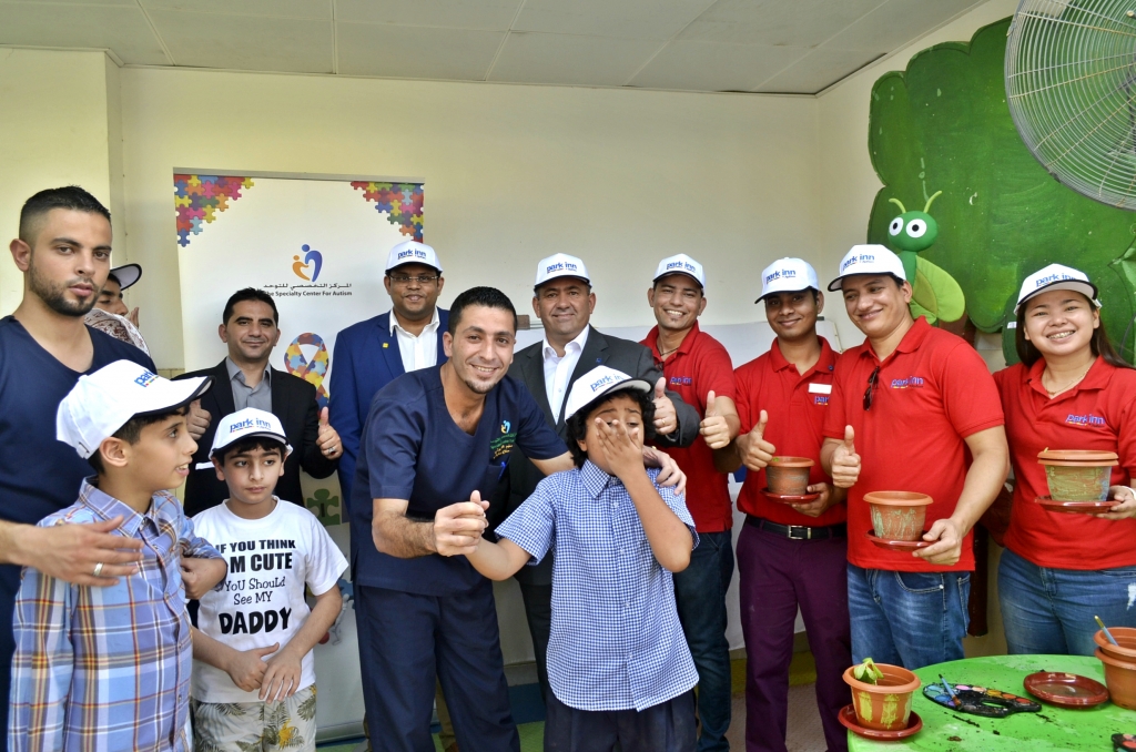 Park Inn Hotels in Oman visits Autism centre_ Visit