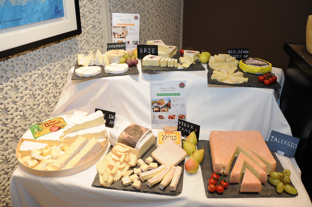 A night of cheese and wine