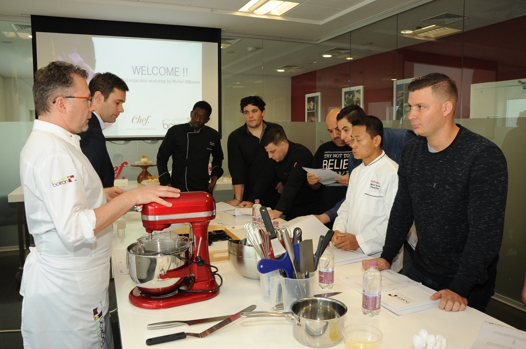 World-renowned Pastry Chef leads Boiron workshop at Chef Middle East Culinary Innovation Centre in Dubai