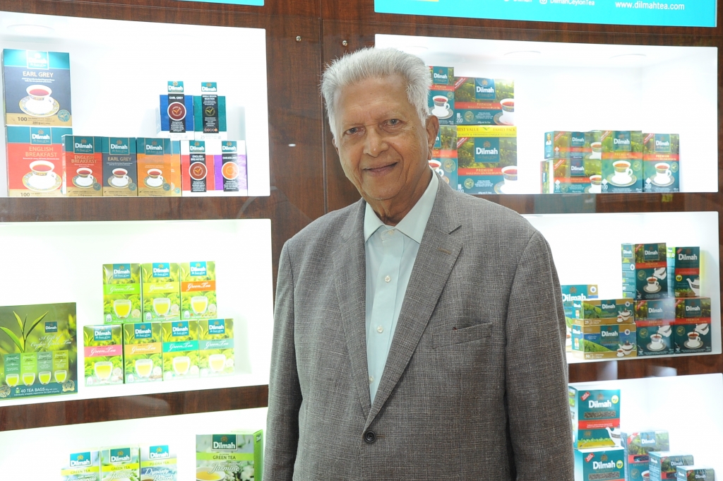 Merril J Fernando, Dilmah Tea founder