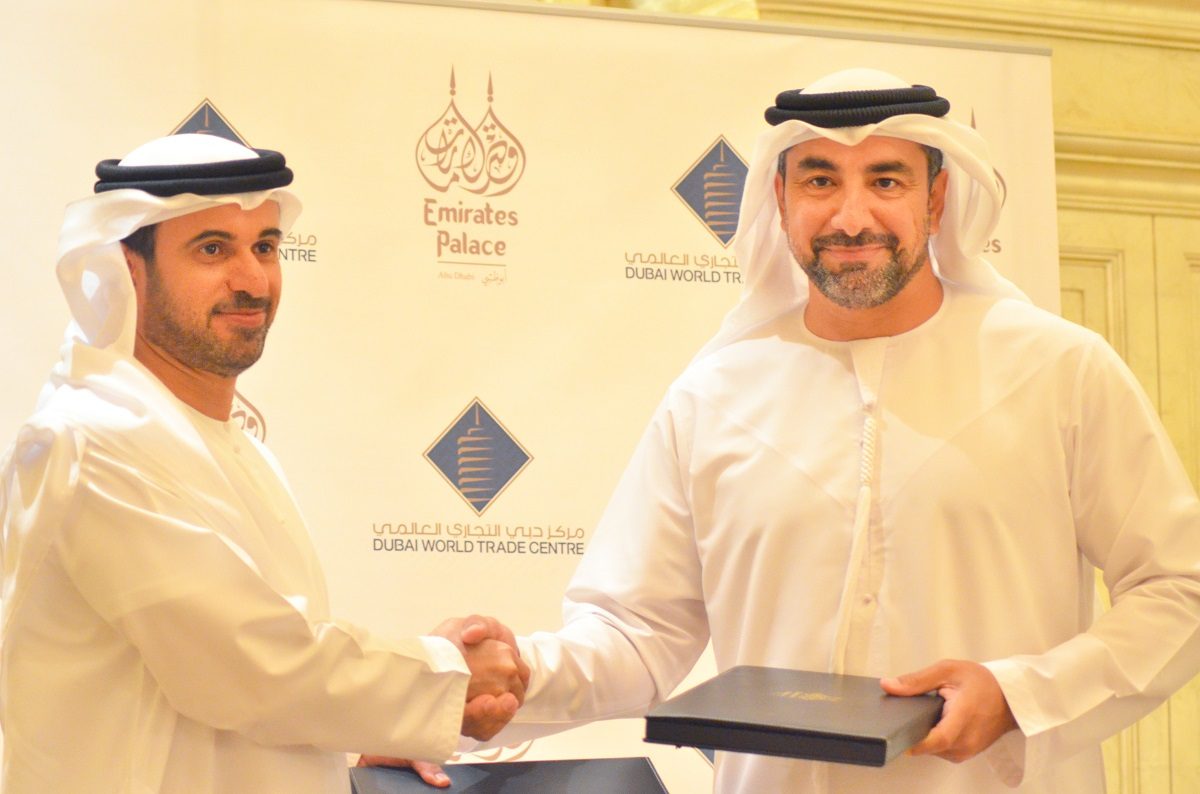 (L - R) His Excellency Sultan Dahi Al Hameeri, Managing Director of EPCO and Mahir Julfar, Senior Vice President – Venue Services Management, DWTC