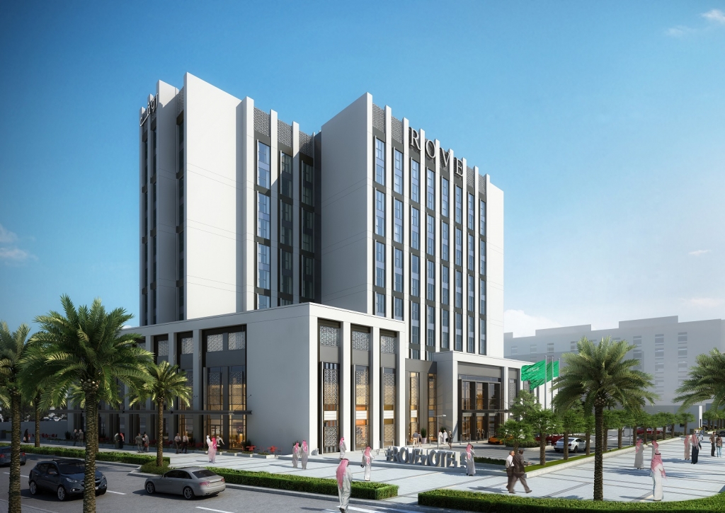 Rove Hotels expands to KSA with Rove King Abdullah Economic City Artist Render