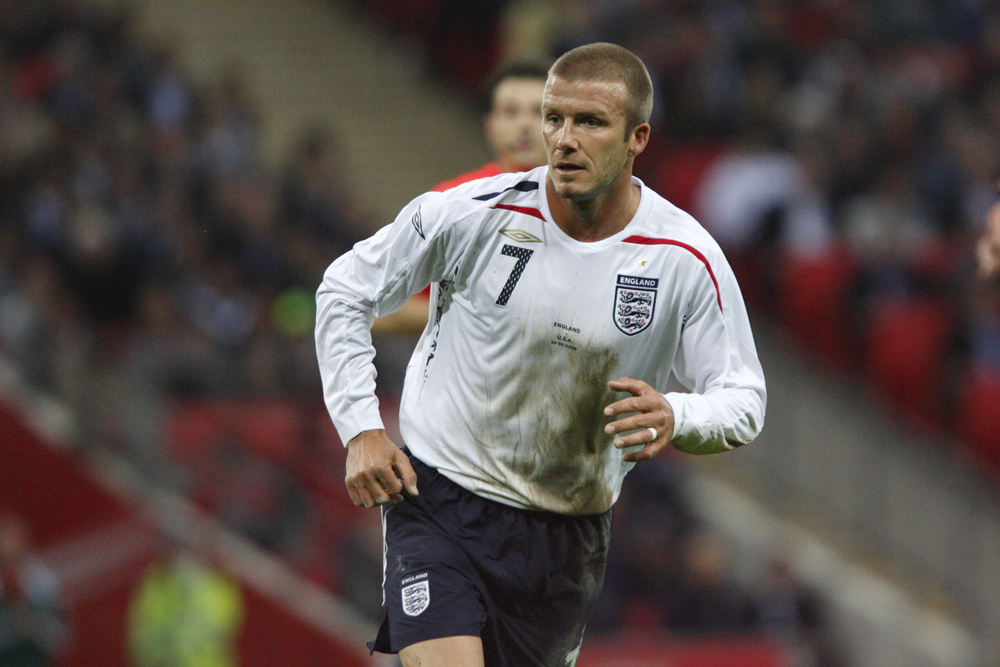 David Beckham was known for his dedication to improving his craft. Picture: shutterstock.com