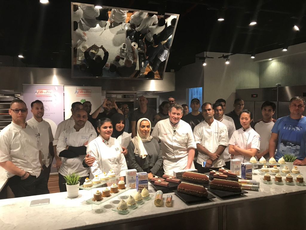 Chef Nicolas Boussin at the Greenhouse Innovation Centre