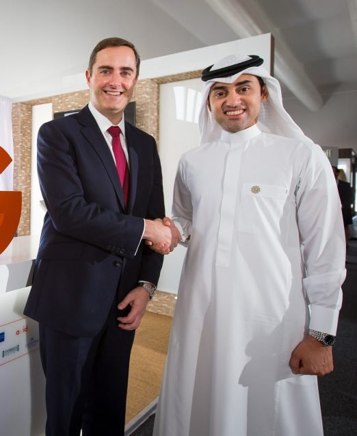 Keith Barr, Global CEO, IHG and Mishal Abdulmohsen, deputy CEO, GM, Al Hokair Group