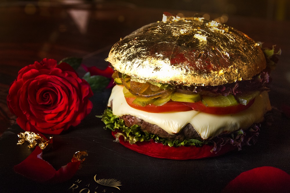 24 karat gold burger