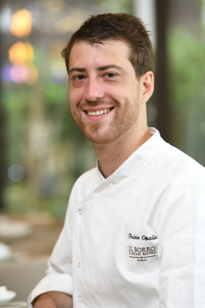 Fulvio Opalio, head chef, Il Borro Tuscan Bistro Dubai