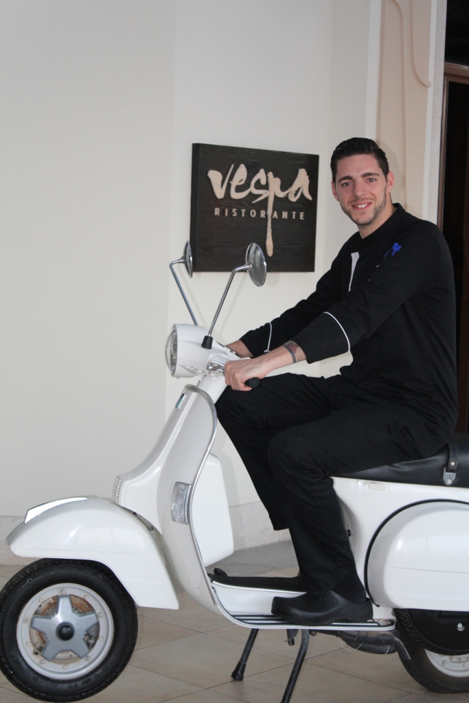 Luca Napoleone, sous chef, Vespa