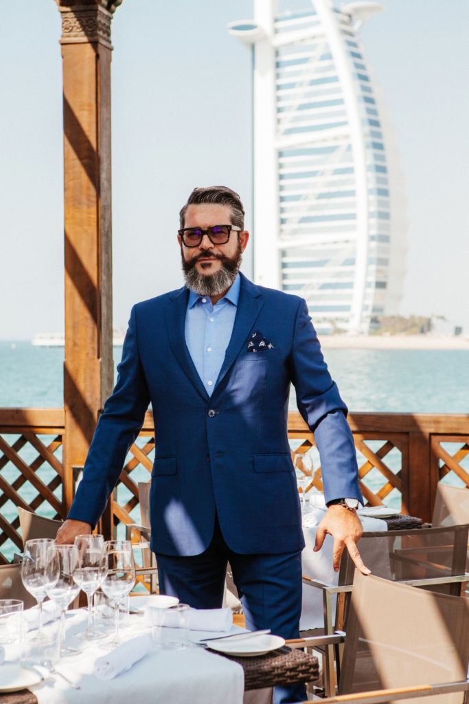 Pierchic’s general manager, Luca Gagliardi 