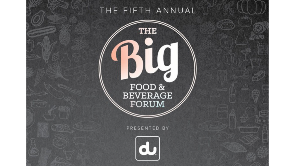 Announcement: The Big Food and Beverage Forum 2019 New Date and Venue