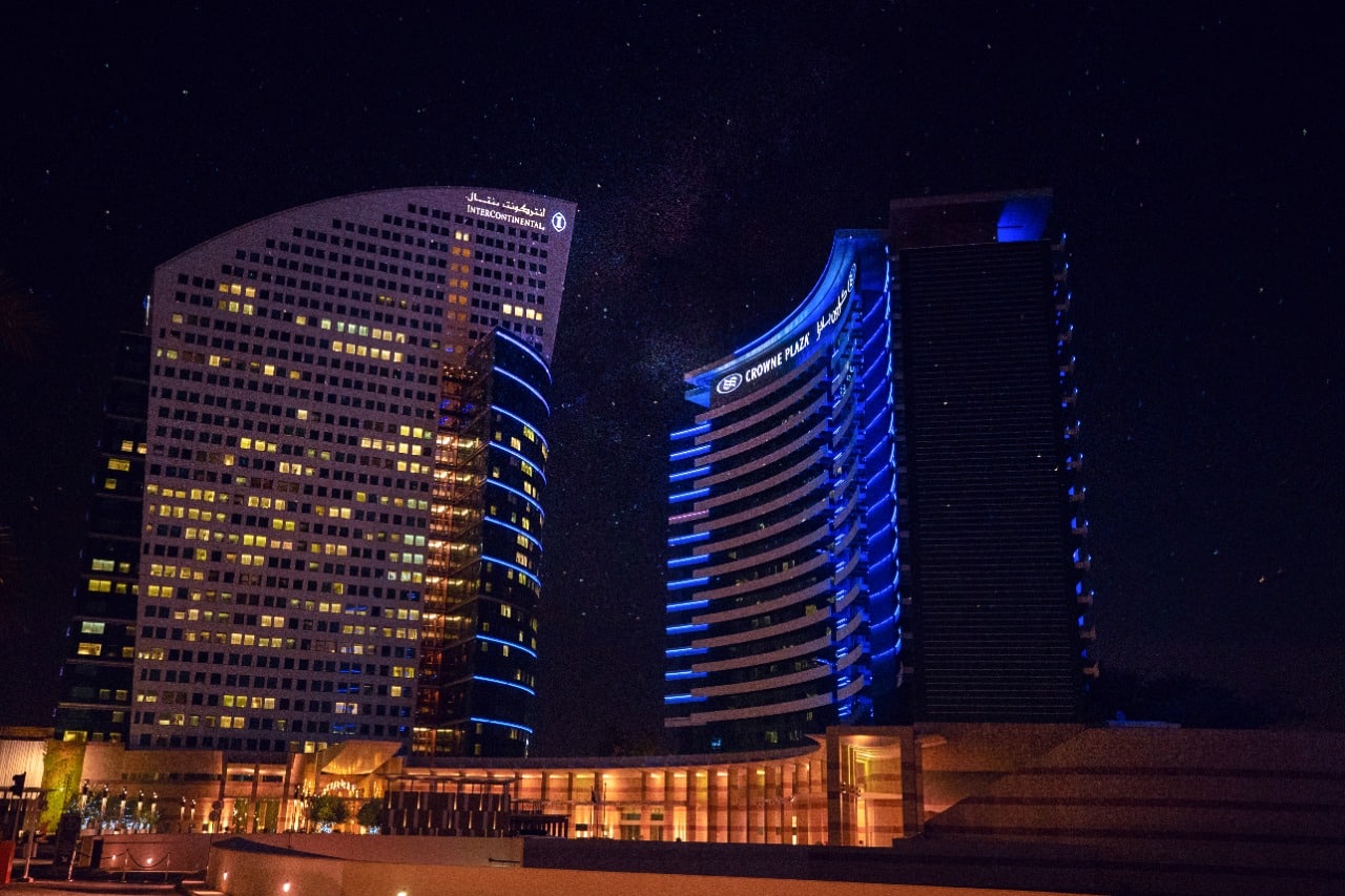 Dubai Festival City honours frontline workers with #LightItBlue campaign