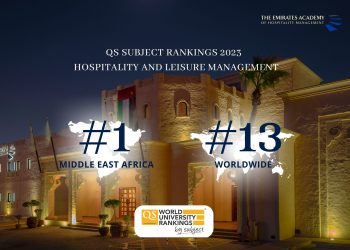 THE EMIRATES ACADEMY OF HOSPITALITY MANAGEMENT (EAHM) IS CLIMBING THE QS RANKINGS YEAR ON YEAR