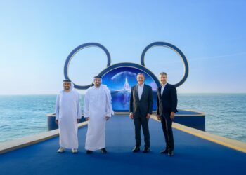 KHALED BIN MOHAMED BIN ZAYED WITNESSES THE ANNOUNCEMENT OF DISNEY THEME PARK RESORT PROJECT ON YAS ISLAND, ABU DHABI