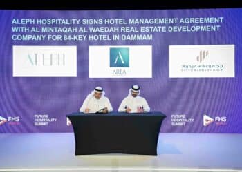 ALEPH HOSPITALITY SIGNS HOTEL MANAGEMENT AGREEMENT WITH AREA INVESTMENT AND REAL ESTATE FOR 84-KEY HOTEL IN DAMMAM
