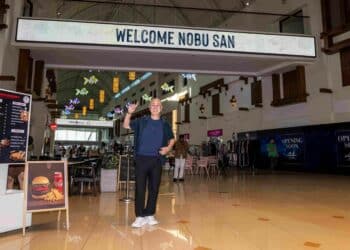 CHEF NOBU RECOGNISES DUBAI’S CULINARY GROWTH WITH VISIT TO WATERFRONT MARKET