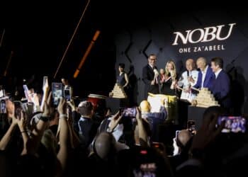 INTERNATIONAL STARS GATHER AT THE GRAND OPENING OF NOBU ONE ZA’ABEEL