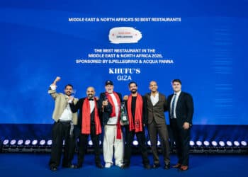 KHUFU’S IN EQYPT IS NAMED NO.1 IN THE LIST OF MIDDLE EAST & NORTH AFRICA’S 50 BEST RESTAURANTS 2026
