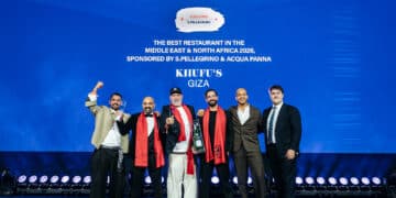 KHUFU’S IN EQYPT IS NAMED NO.1 IN THE LIST OF MIDDLE EAST & NORTH AFRICA’S 50 BEST RESTAURANTS 2026